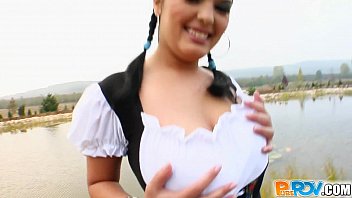 Farm Girl’s Big Tits Pov Fuck Session