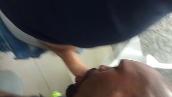 Worker Enjoying Steamy Bathhouse Action