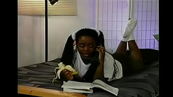 Young Ebony Teen Dominated By Older Man In Rough Anal Session