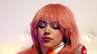 Anime Babe Rihanna Black Moans In Ecstasy With Her Pink Vibrator