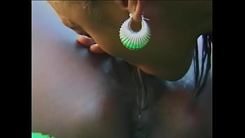 Passionate Ebony Lesbians With Flowing Locks Explore Each Other’s Bodies In The Garden