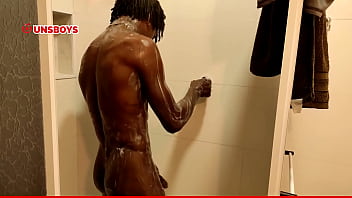 Naughty Boy Showers At His Gay Friend’s Place