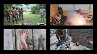 Uniformed Men’s Intense Discipline Through Raw Gay Action