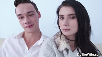 Nicole Black’s Anal Drilling With Her Cuckold Watching Silently