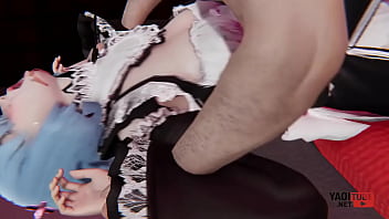 Re:zero Yaoi – Rem Femboy Gets Ravaged In Japanese Anime Hentai
