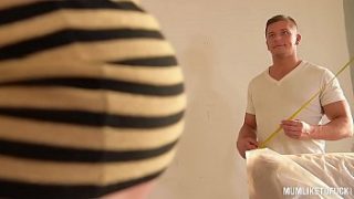 Mom’s Dirty Secret: Handyman Delivers Rough Anal Pleasure