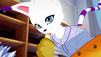 Renamon And Gatomon’s Intimate Anime Encounter