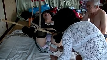 Jyosouko Fujiko’s Rope-bound Bamboo Panty Tease