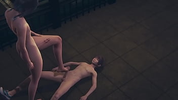 Venti’s Lewd Adventures: Yaoi Blowjob & Footjob Fantasy