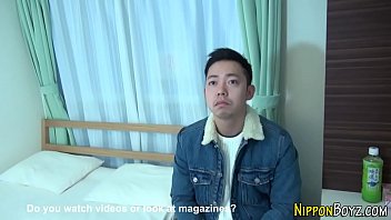 Groping A Cute Asian Twink In Public