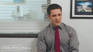 Clumsy Hunk Finally Dominates Boss In The Office – A Raunchy Gay Parody